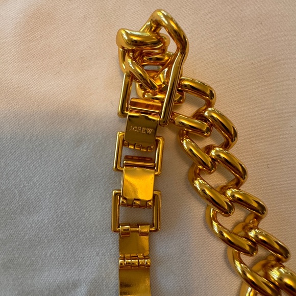 J.Crew Chunky Square Chainlink Necklace - Picture 4 of 4